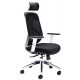 Maldini White Frame Mesh Posture Ergonomic Chair